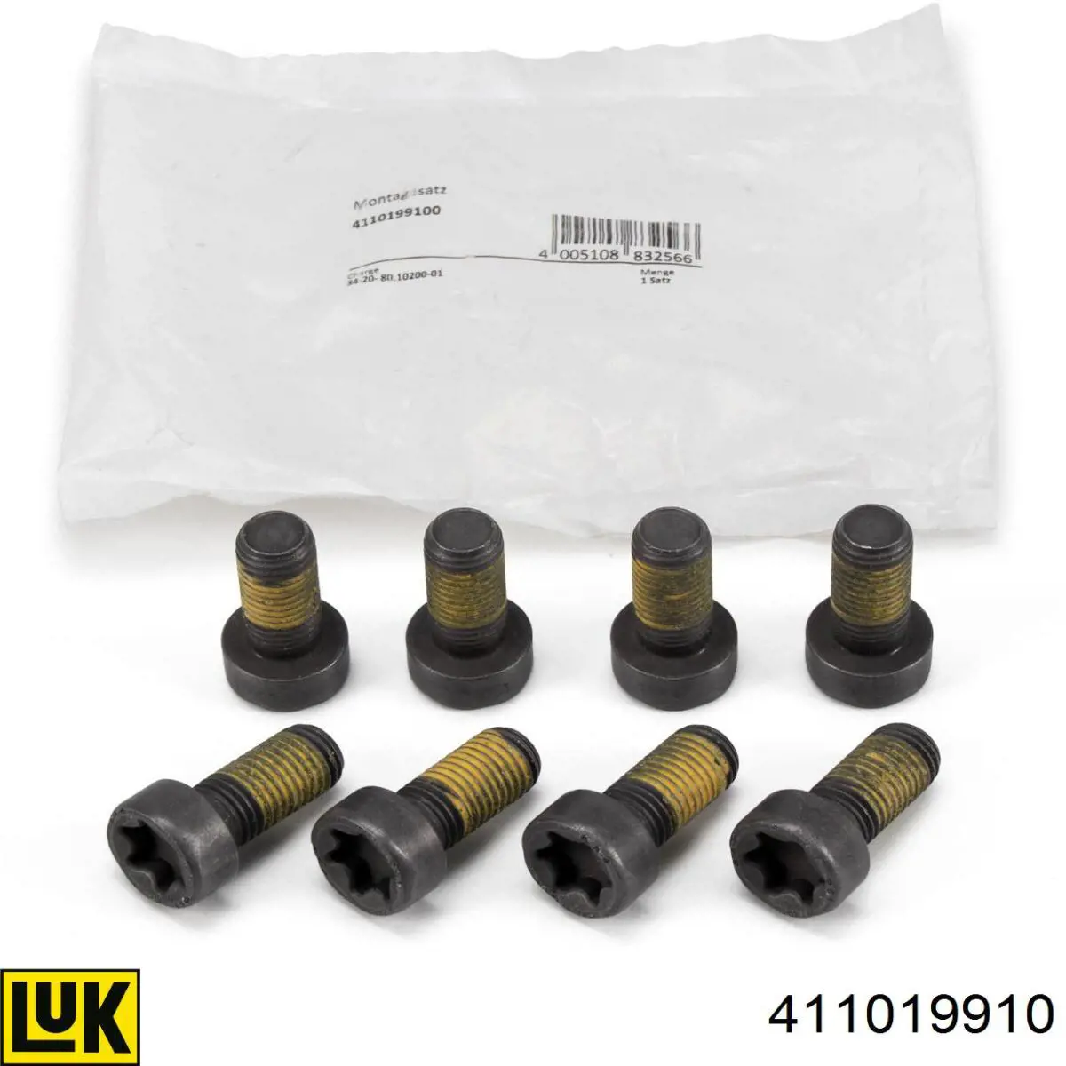 Parafuso de fixação de volante LUK 411019910 preço, a partir de 16,00 USD