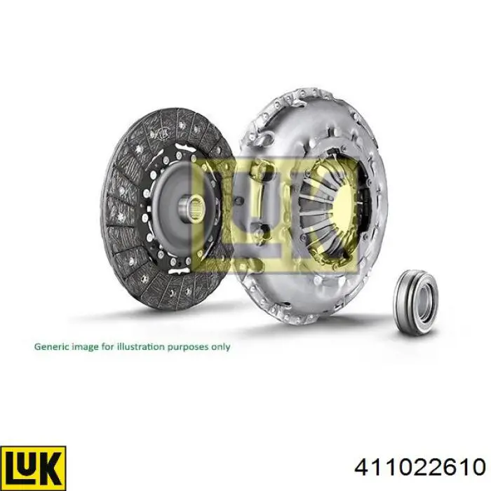Compre 411022610 LUK Parafuso de fixação de volante