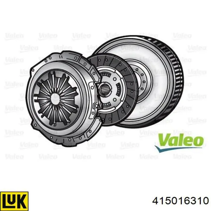 Volante de motor 415016310 INA