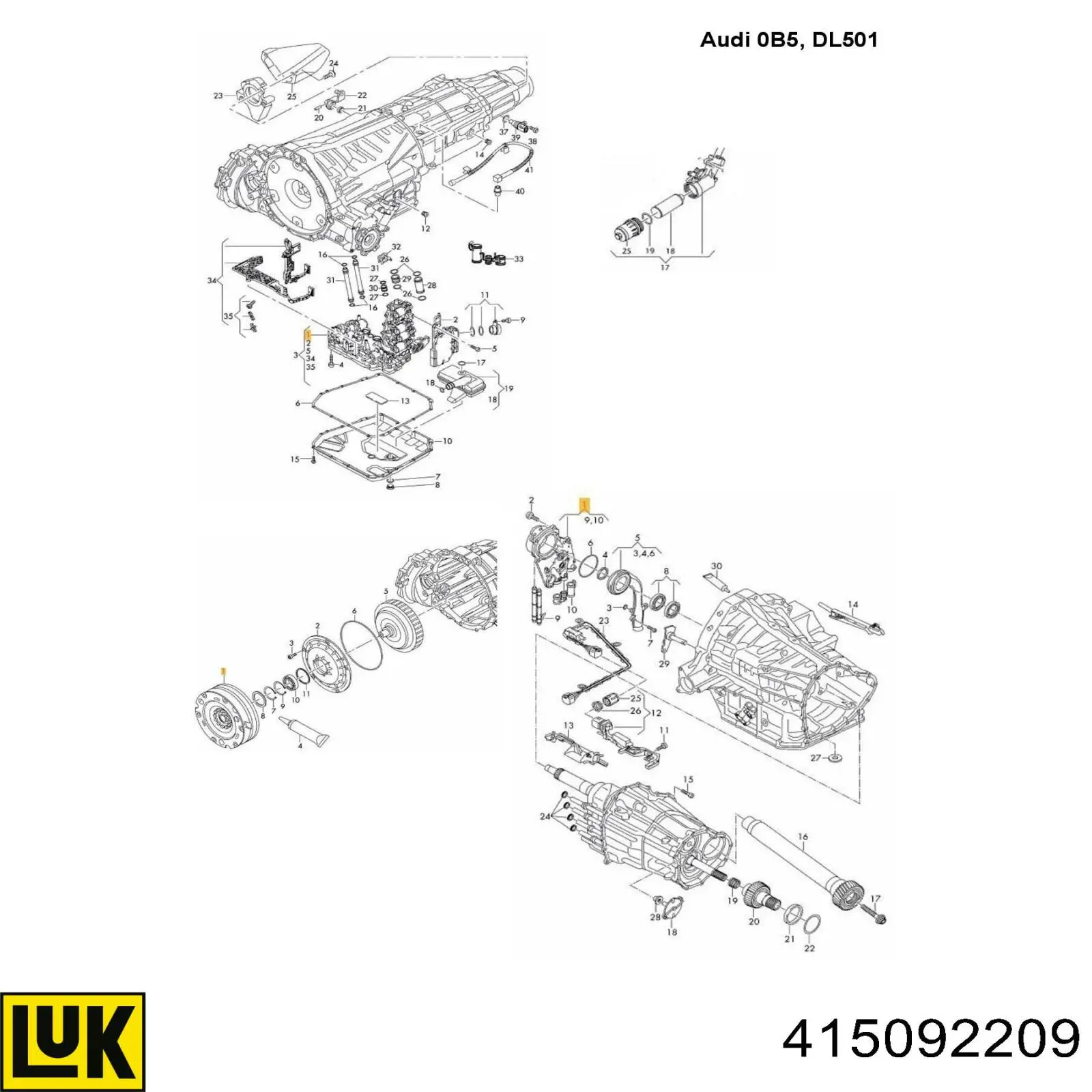 Volante de motor LUK 415092209 preço, a partir de 744,69 USD