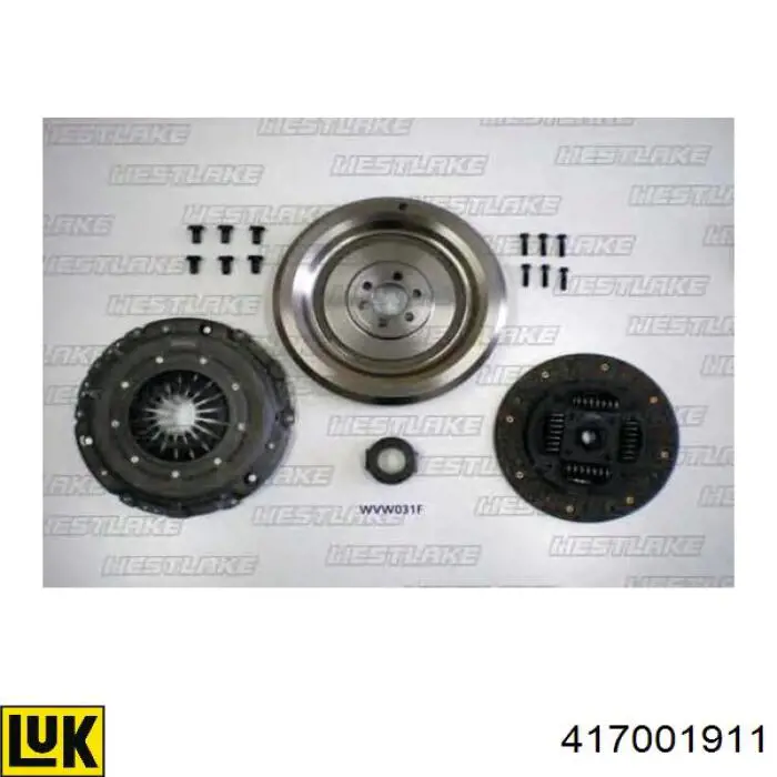 Kit de embraiagem (3 peças) LUK 417001911 preço, a partir de 295,56 USD