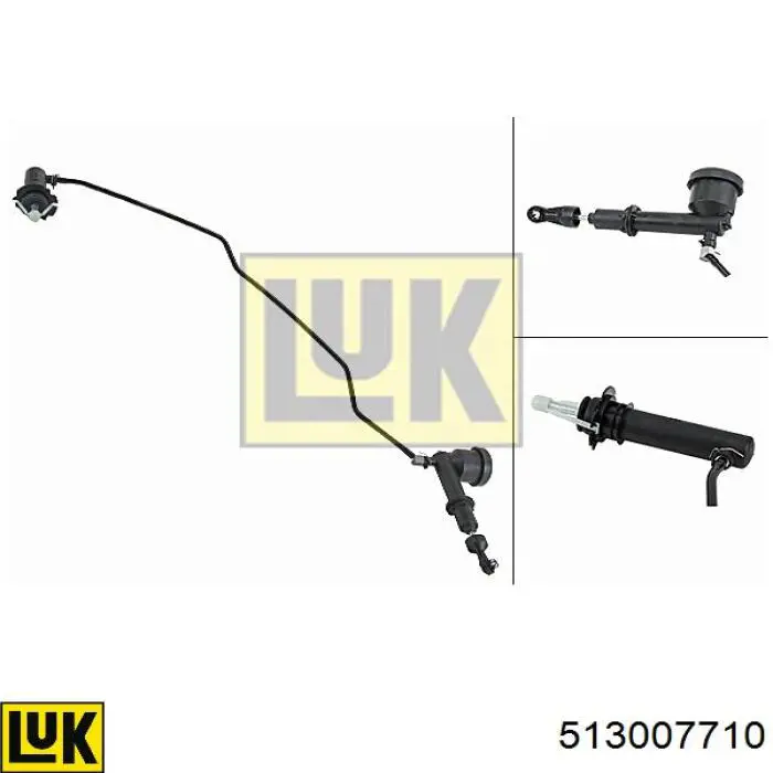 Cilindro de trabalho de embraiagem LUK 513007710 preço, a partir de 184,14 USD