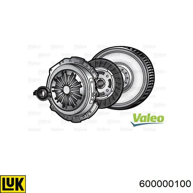 Kit de embraiagem (3 peças) LUK 600000100 preço, a partir de 1437,26 USD
