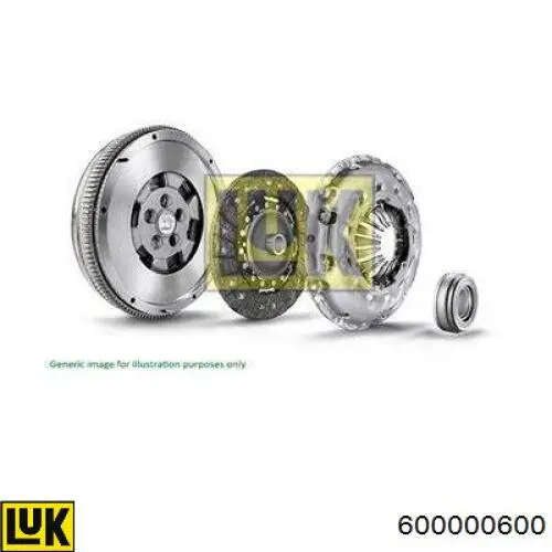 Kit de embraiagem (3 peças) LUK 600000600 preço, a partir de 296,08 USD