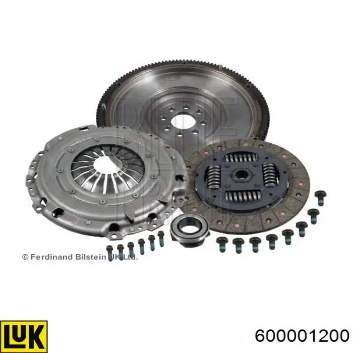 600001200 LUK Kit de embraiagem (3 peças)