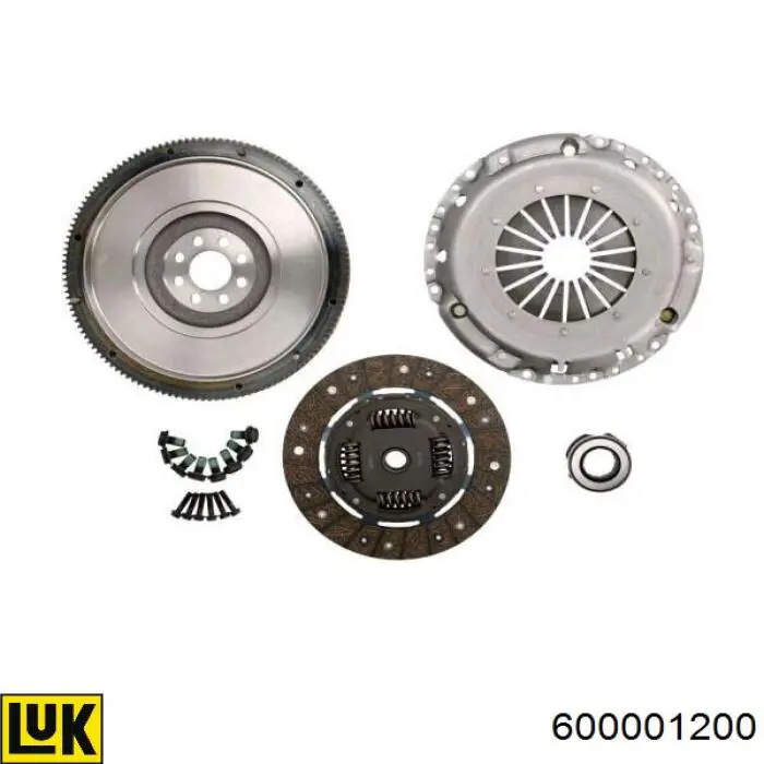 Kit de embraiagem (3 peças) 600001200 INA
