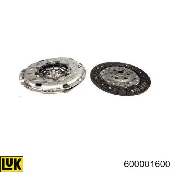 Kit de embraiagem (3 peças) 600001600 Polcar