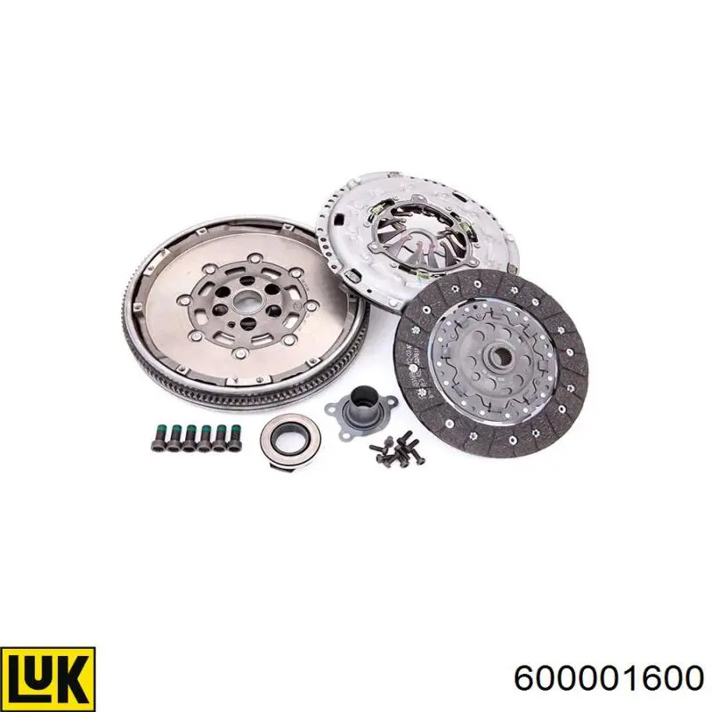 Compre 600001600 LUK Kit de embraiagem (3 peças)