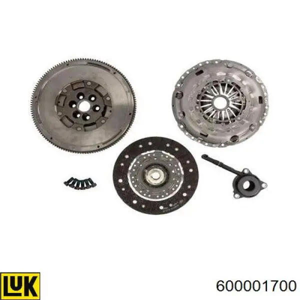 600001700 LUK Kit de embraiagem (3 peças)