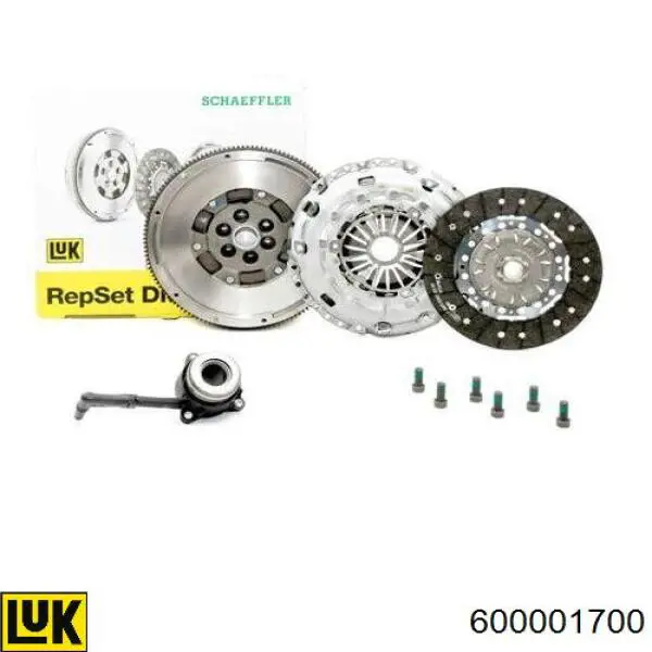 Kit de embraiagem (3 peças) LUK 600001700 preço, a partir de 441,30 USD
