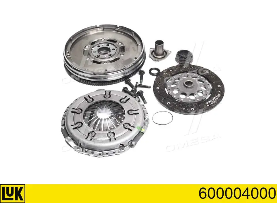 600004000 LUK Kit de embraiagem (3 peças)