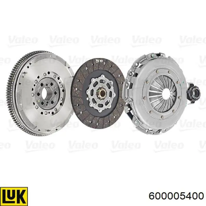 600005400 LUK Kit de embraiagem (3 peças)
