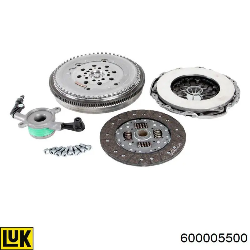 Kit de embraiagem (3 peças) LUK 600005500 preço, a partir de 922,15 USD