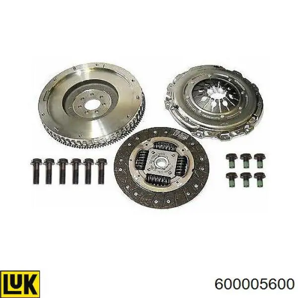 Compre 600005600 LUK Kit de embraiagem (3 peças)