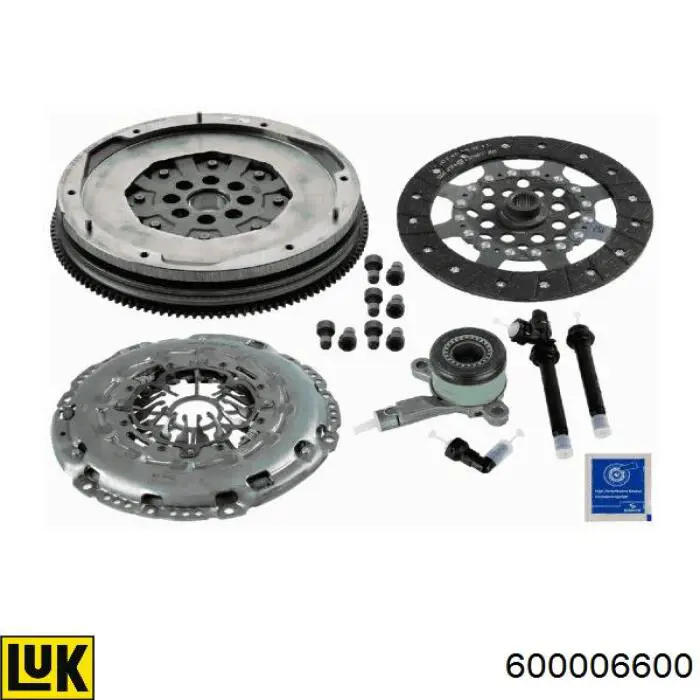 Kit de embraiagem (3 peças) LUK 600006600 preço, a partir de 913,32 USD