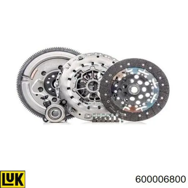 600006800 LUK Kit de embraiagem (3 peças)