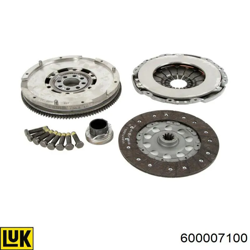 Kit de embraiagem (3 peças) LUK 600007100 preço, a partir de 159,84 USD