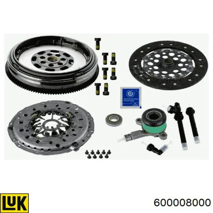 Kit de embraiagem (3 peças) LUK 600008000 preço, a partir de 703,25 USD