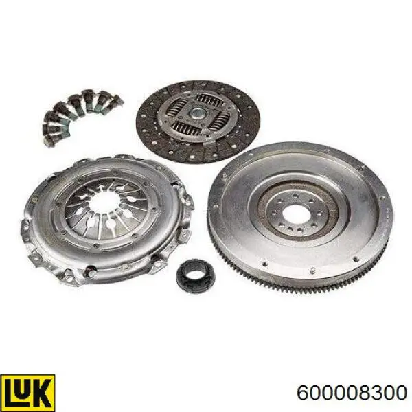 600008300 LUK Kit de embraiagem (3 peças)
