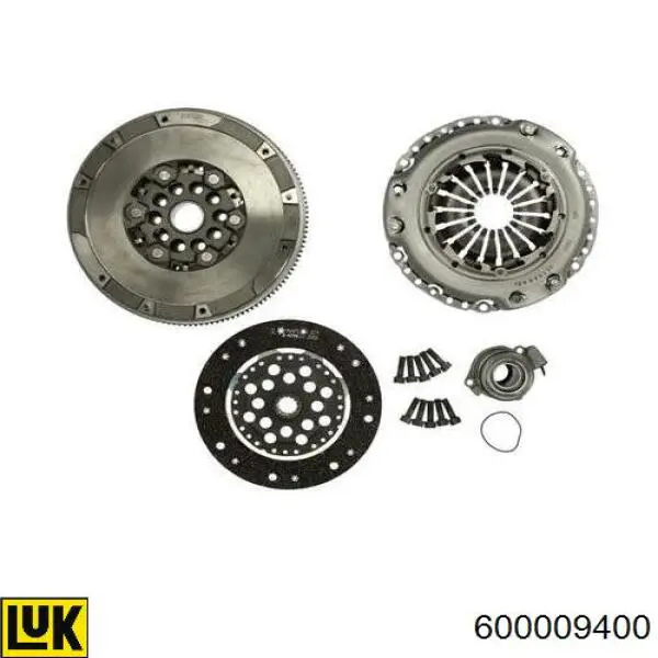 Compre 600009400 LUK Kit de embraiagem (3 peças)