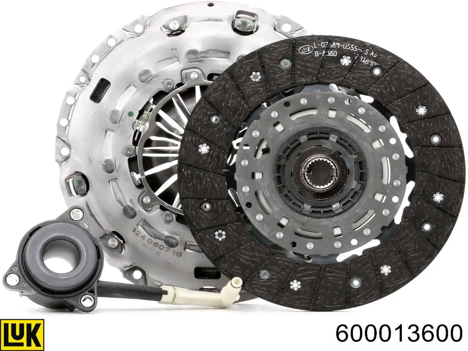 Compre 600013600 LUK Kit de embraiagem (3 peças)