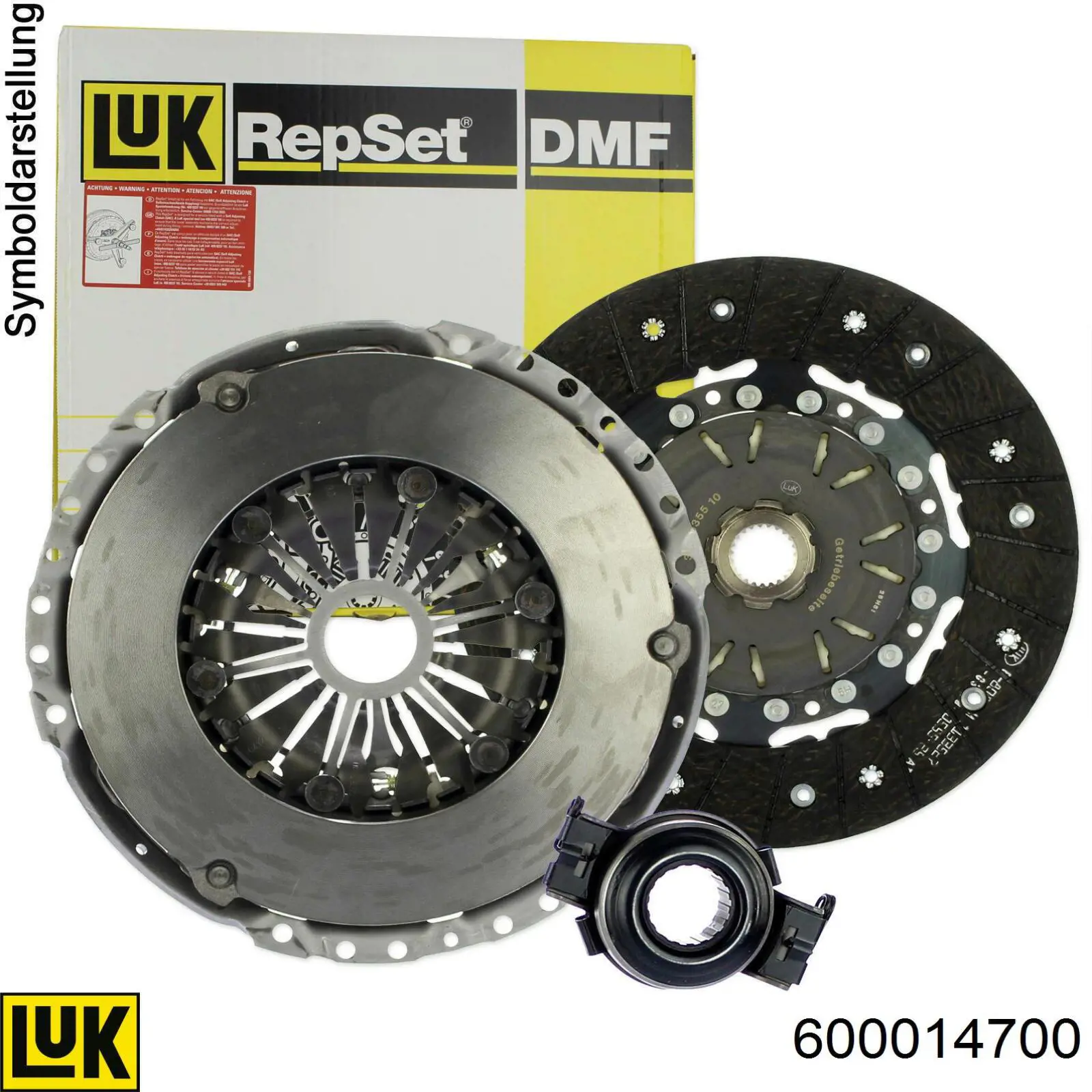 Kit de embraiagem (3 peças) LUK 600014700 preço, a partir de 652,54 USD