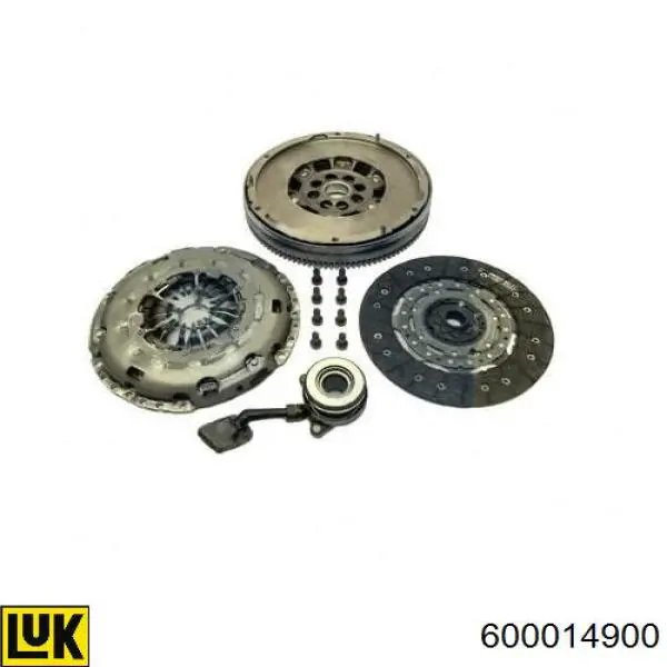 600014900 LUK Kit de embraiagem (3 peças)