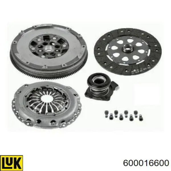 Compre 600016600 LUK Kit de embraiagem (3 peças)