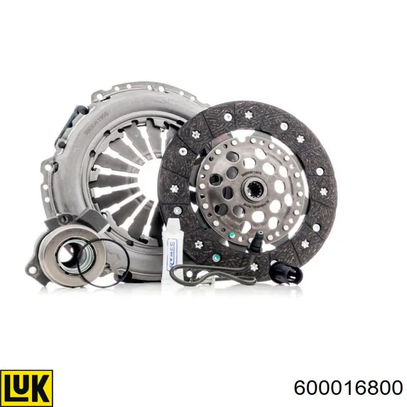 Kit de embraiagem (3 peças) LUK 600016800 preço, a partir de 792,91 USD