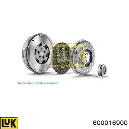 600016900 LUK Kit de embraiagem (3 peças)