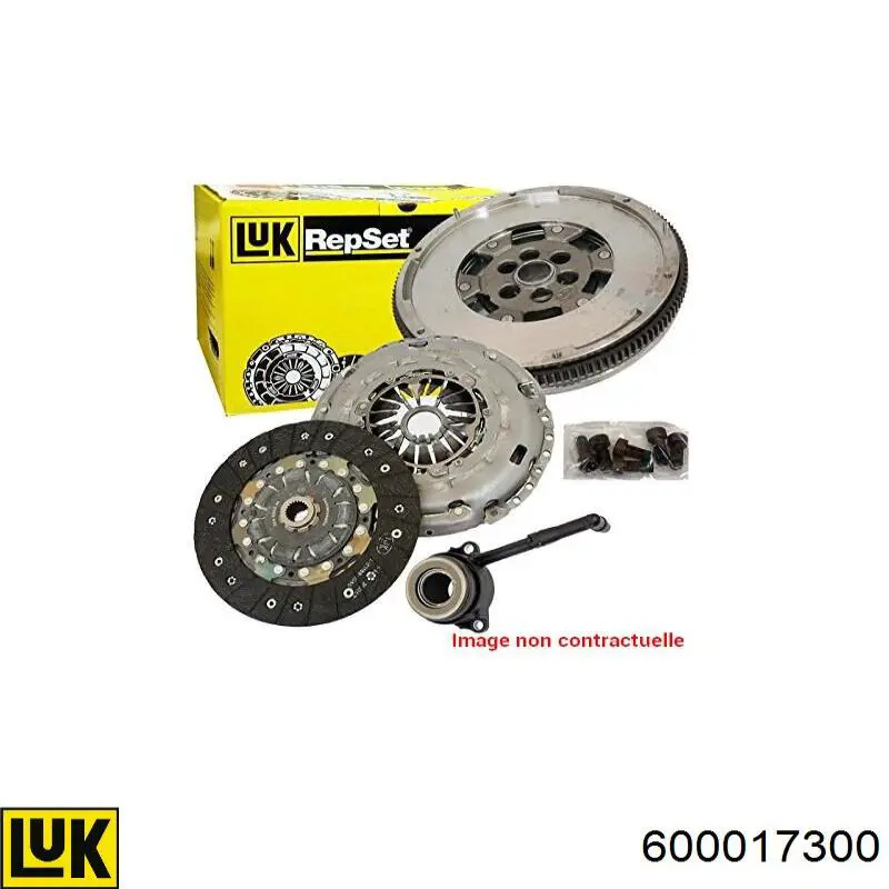 Kit de embraiagem (3 peças) LUK 600017300 preço, a partir de 632,76 USD