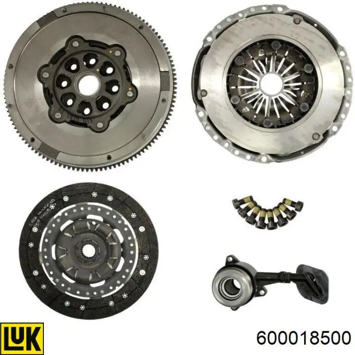 Kit de embraiagem (3 peças) INA 600018500 preço, a partir de 531,46 USD