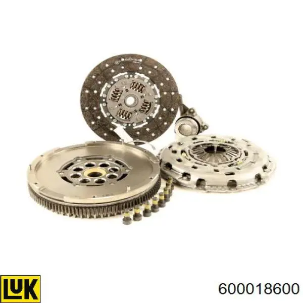 600018600 LUK Kit de embraiagem (3 peças)