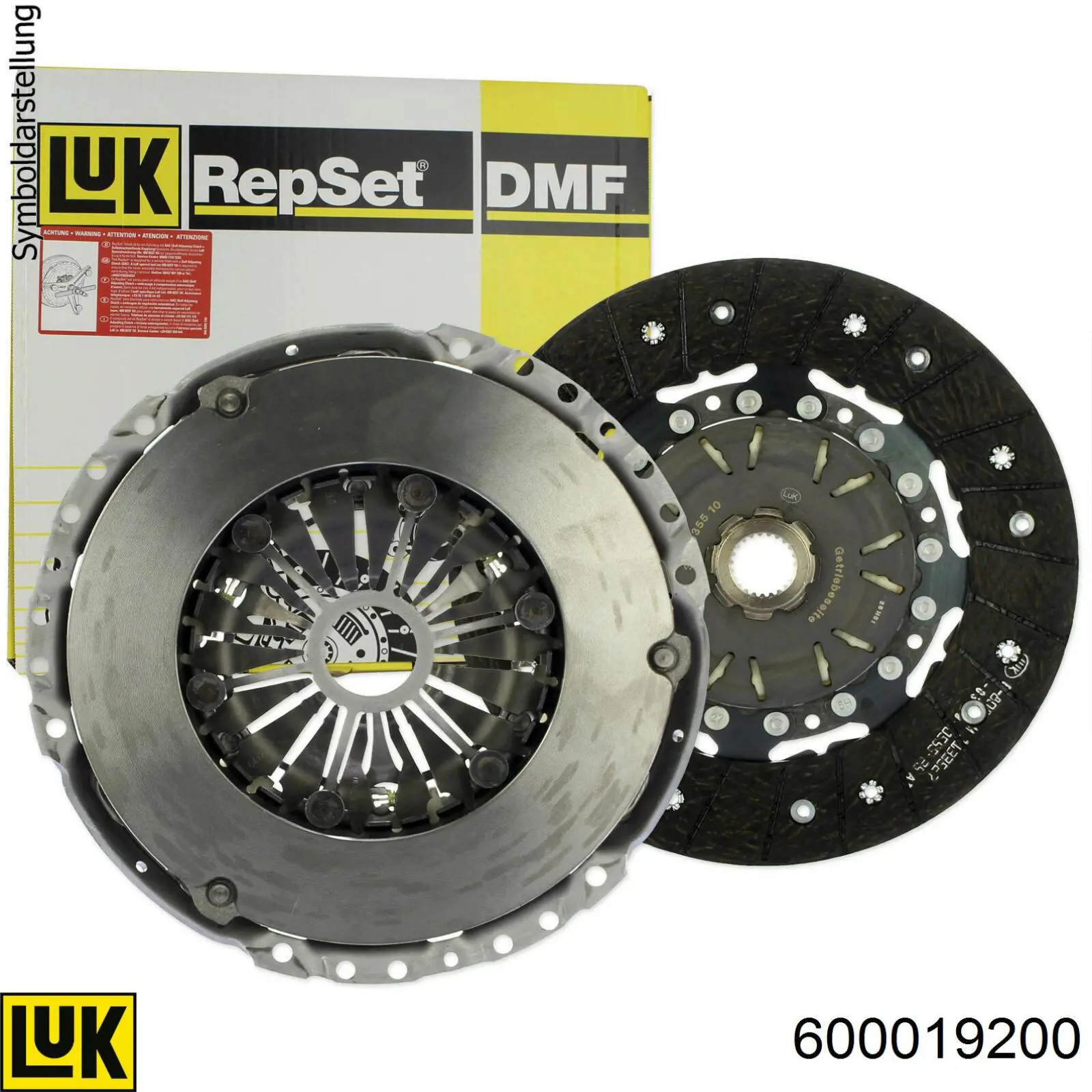 Kit de embraiagem (3 peças) LUK 600019200 preço, a partir de 707,62 USD
