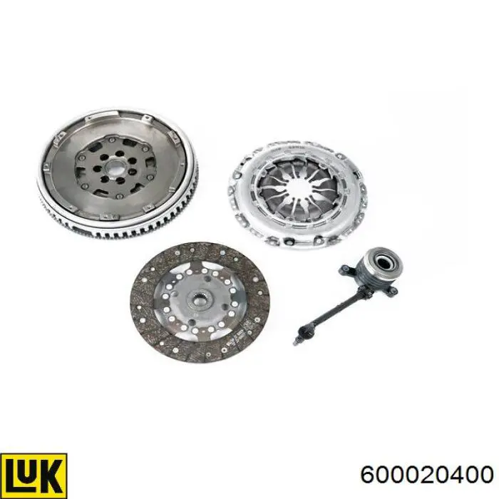 Compre 600020400 LUK Kit de embraiagem (3 peças)
