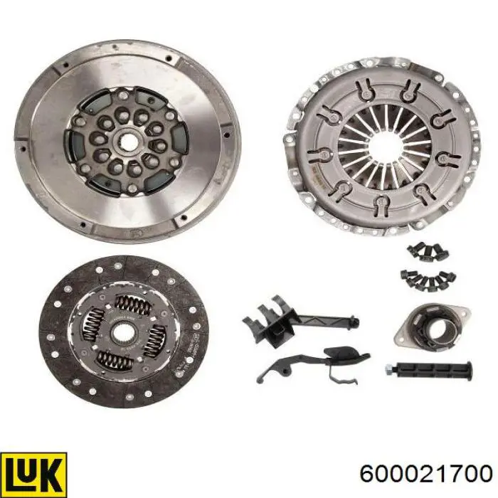 600021700 LUK Kit de embraiagem (3 peças)