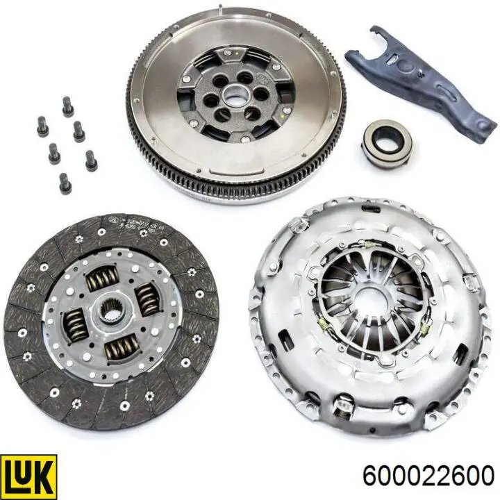 600022600 LUK Kit de embraiagem (3 peças)