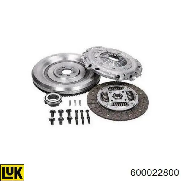 2290601203 Sachs Kit de embraiagem (3 peças)