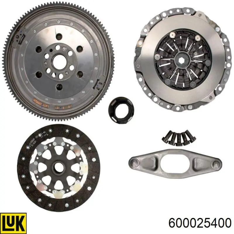 600025400 LUK Kit de embraiagem (3 peças)