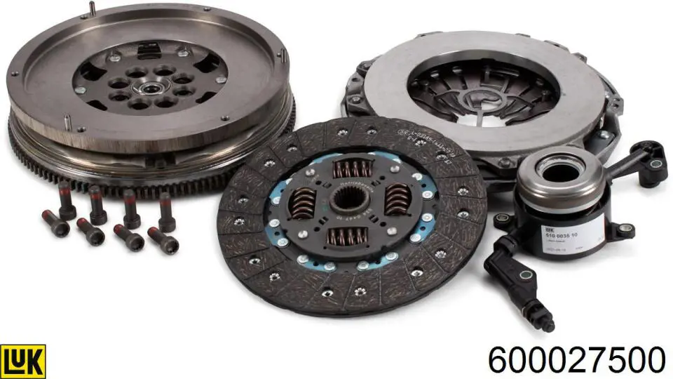 Kit de embraiagem (3 peças) LUK 600027500 preço, a partir de 938,44 USD