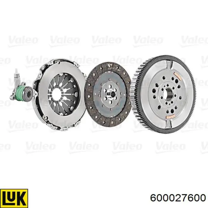 Kit de embraiagem (3 peças) LUK 600027600 preço, a partir de 635,92 USD