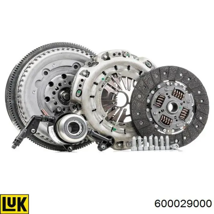 600029000 LUK Kit de embraiagem (3 peças)