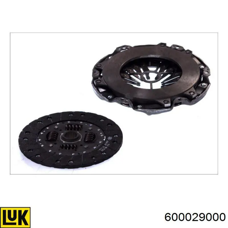 Compre 600029000 LUK Kit de embraiagem (3 peças)