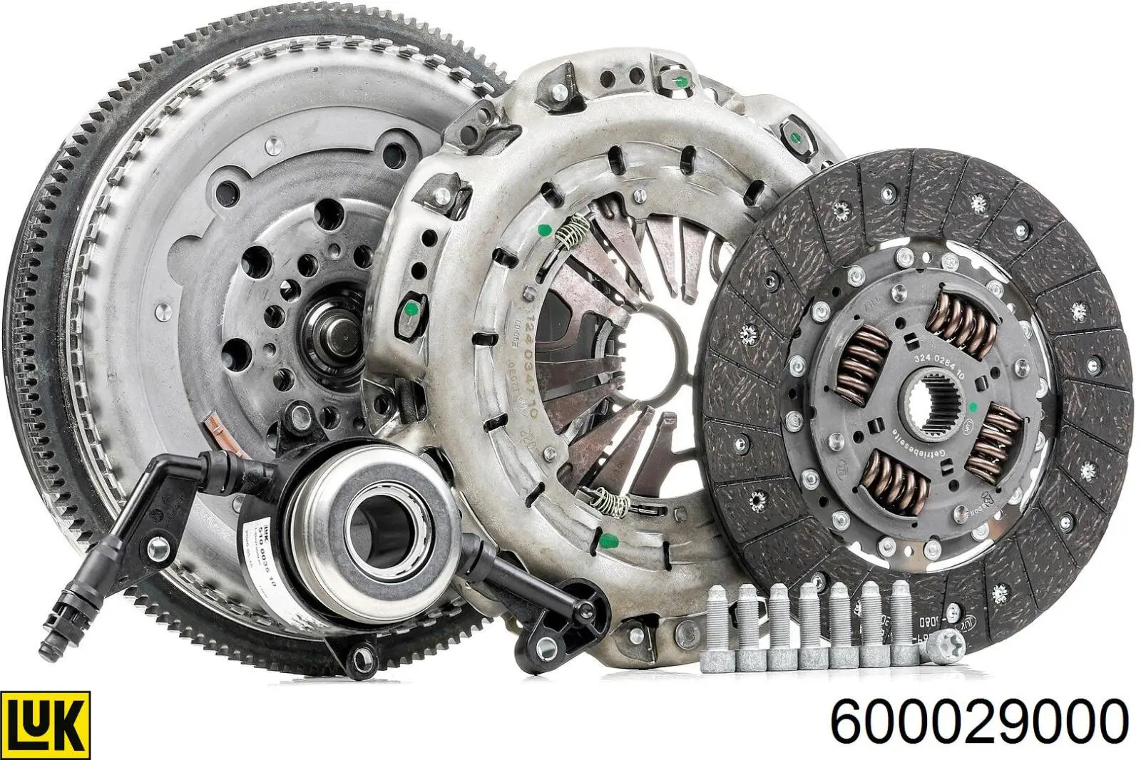 Kit de embraiagem (3 peças) LUK 600029000 preço, a partir de 780,86 USD