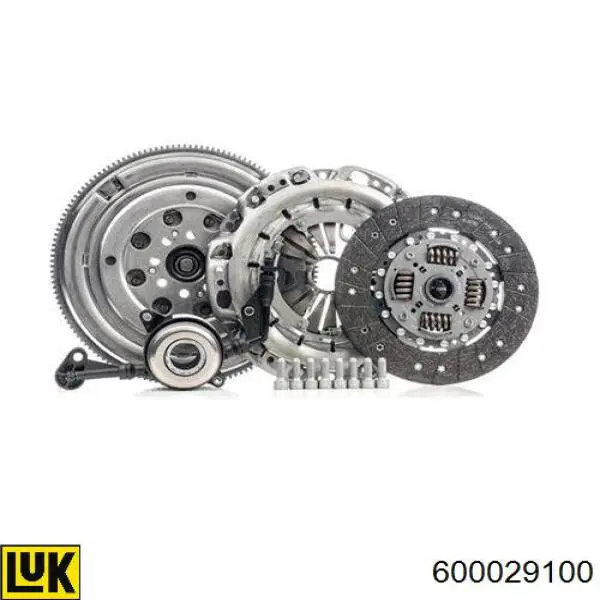 Kit de embraiagem (3 peças) LUK 600029100 preço, a partir de 930,09 USD