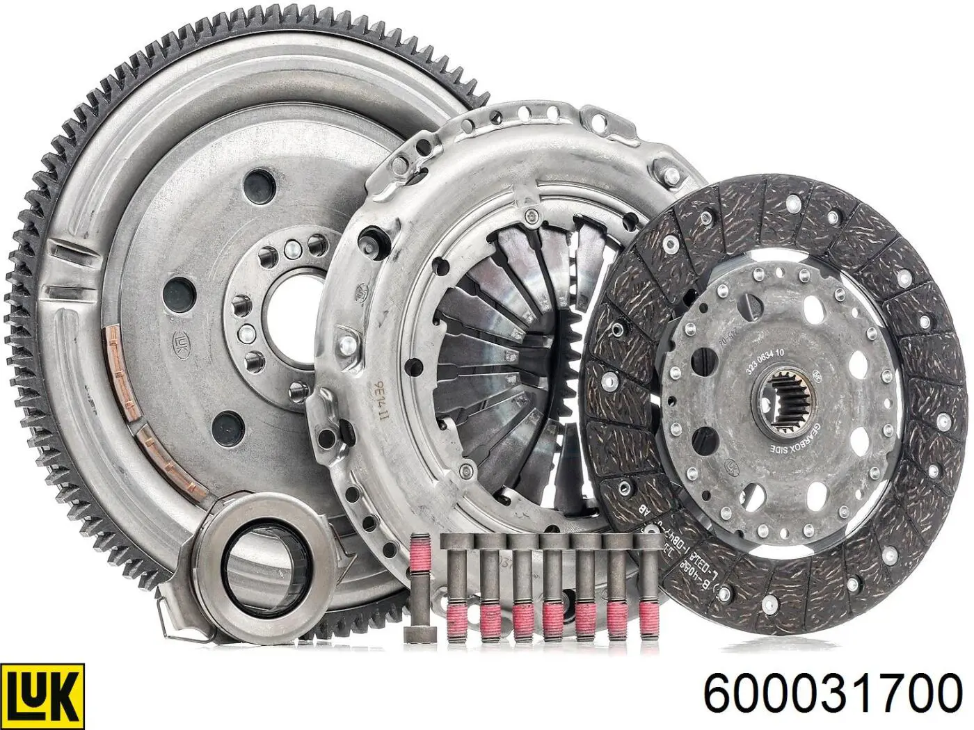 Kit de embraiagem (3 peças) LUK 600031700 preço, a partir de 281,53 USD