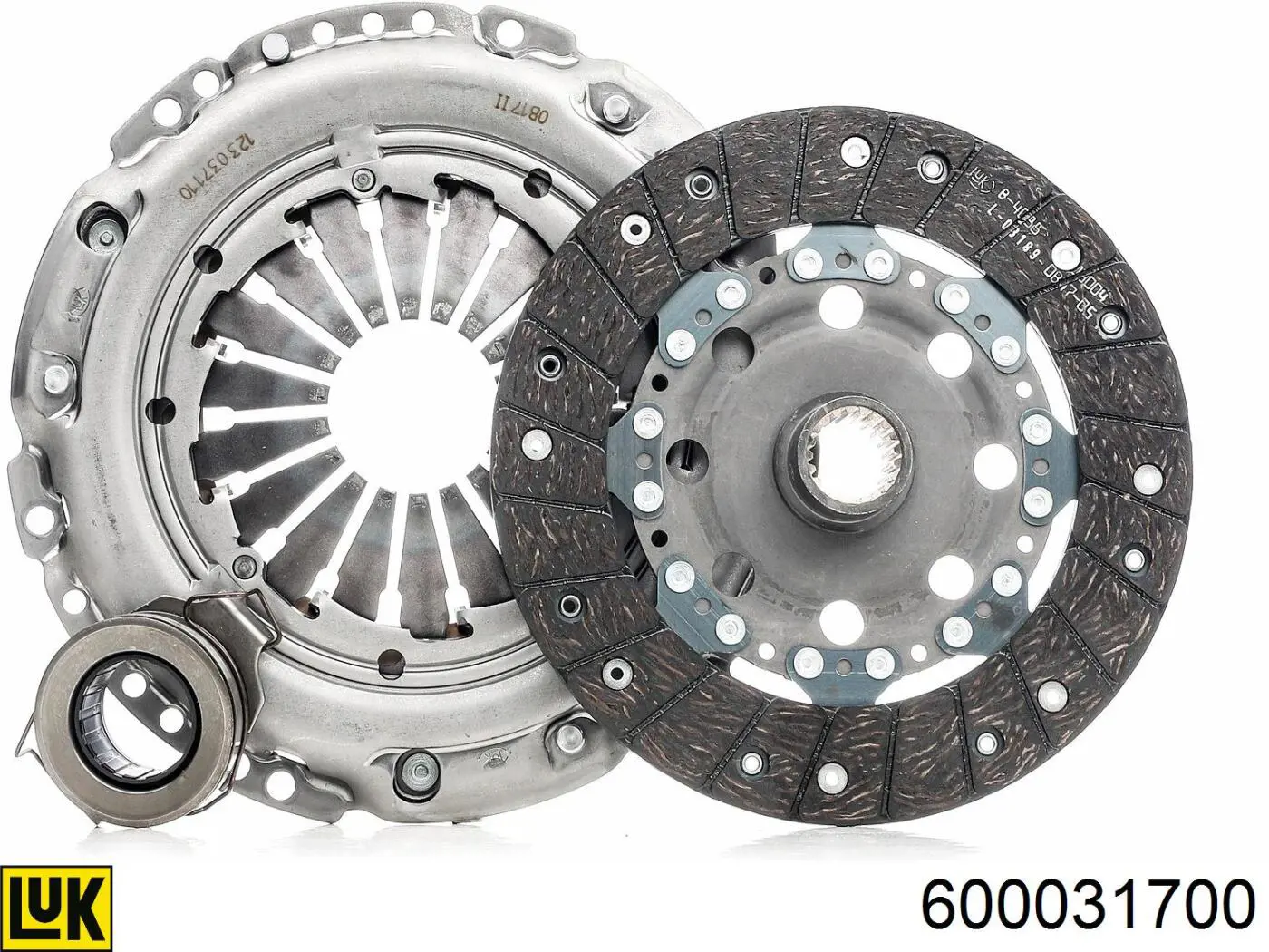 Compre 600031700 LUK Kit de embraiagem (3 peças)