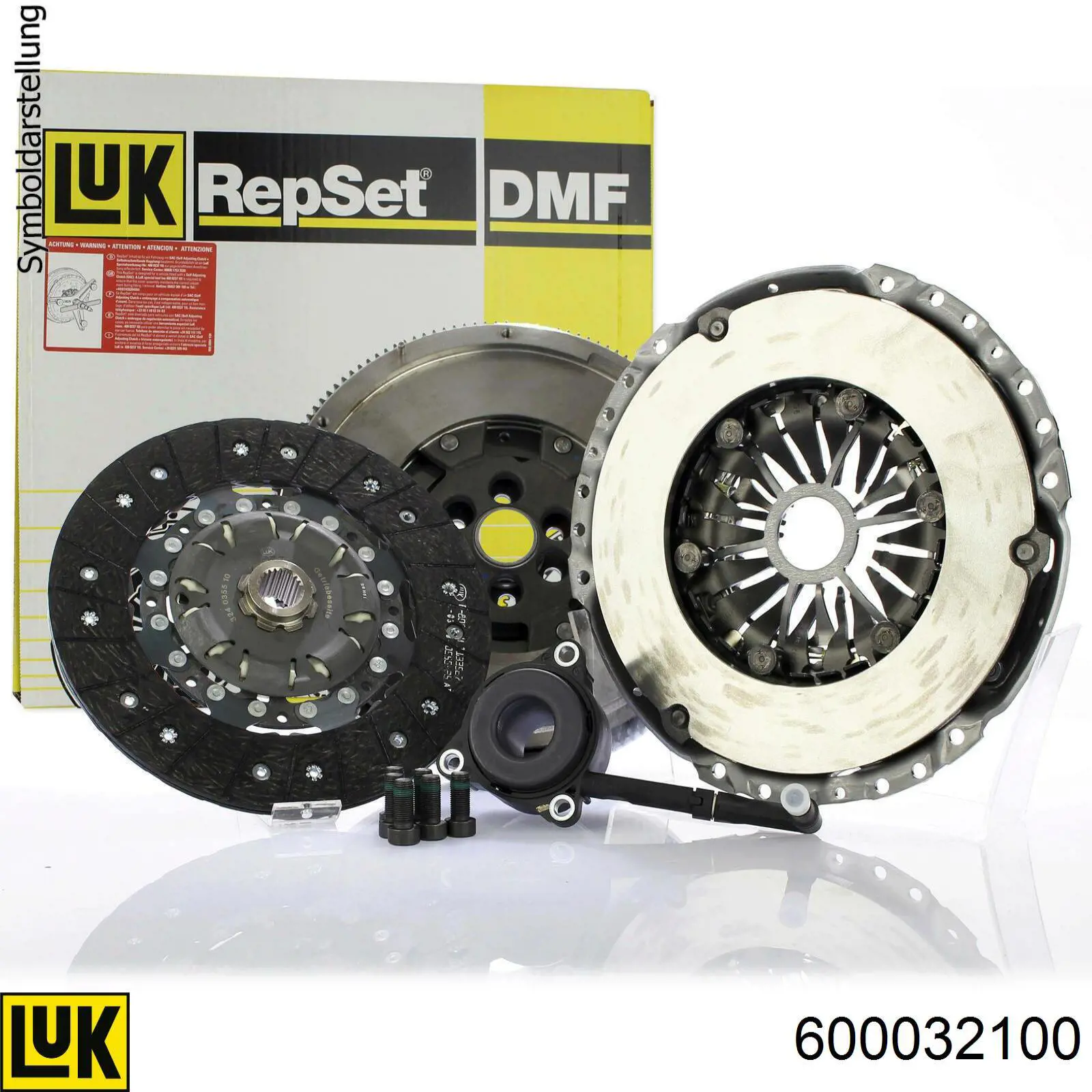 Compre 600032100 LUK Kit de embraiagem (3 peças)