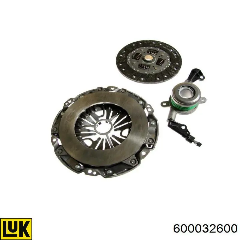 Kit de embraiagem (3 peças) LUK 600032600 preço, a partir de 959,34 USD