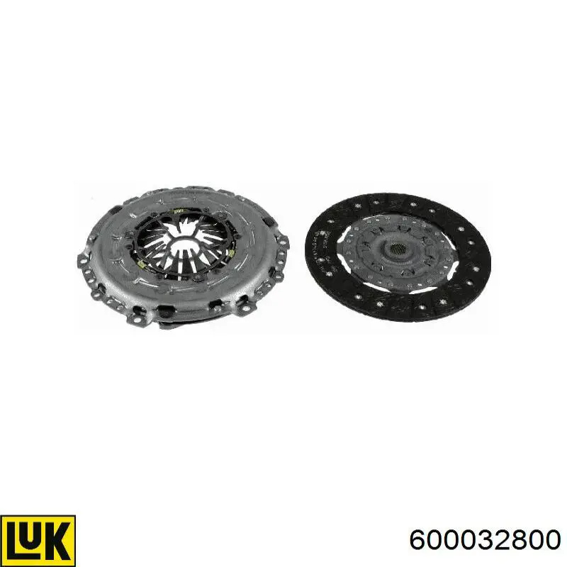Kit de embraiagem (3 peças) LUK 600032800 preço, a partir de 590,07 USD